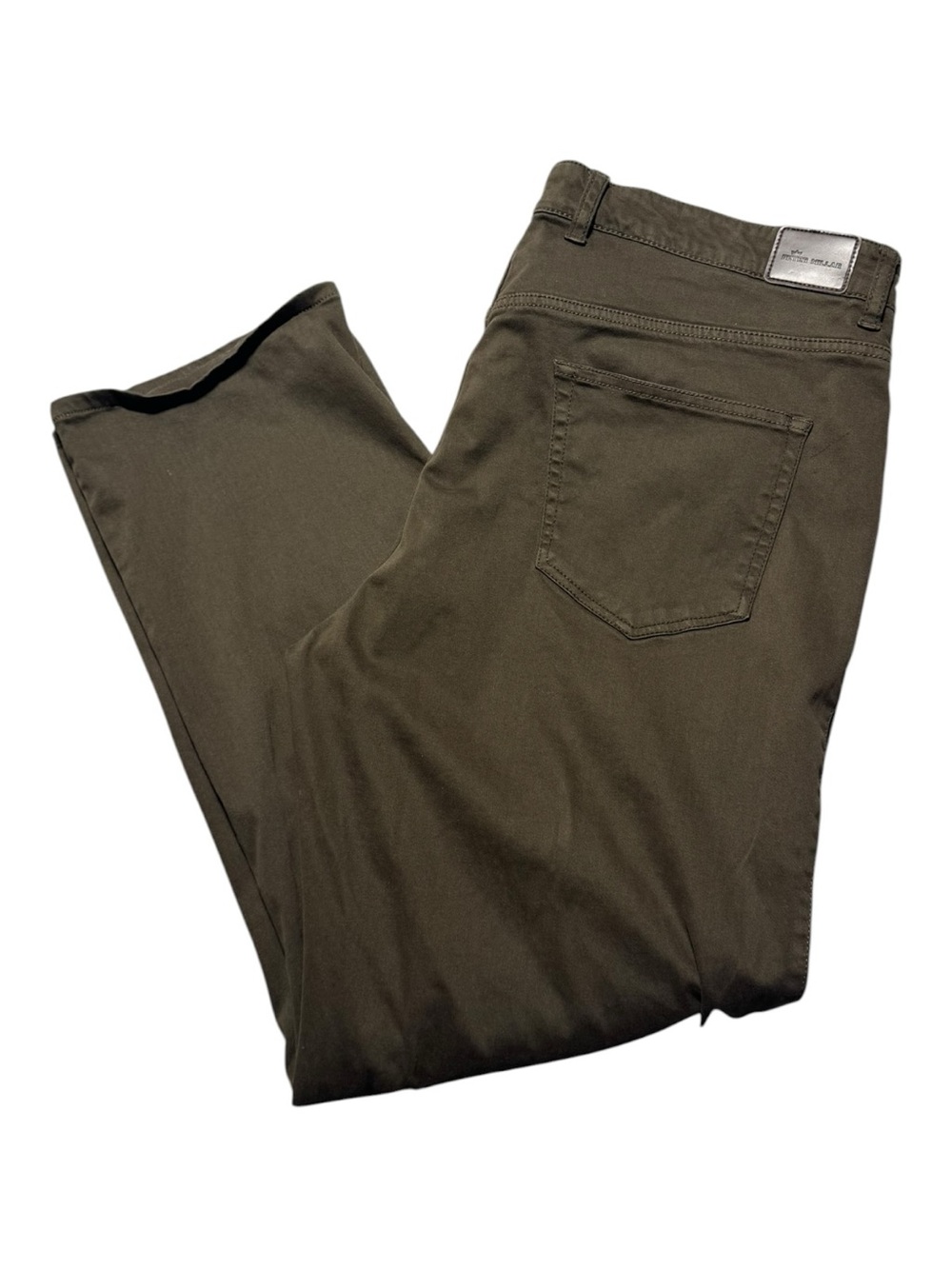 Peter Millar Slim Straight Pants in Brown Men’s 36